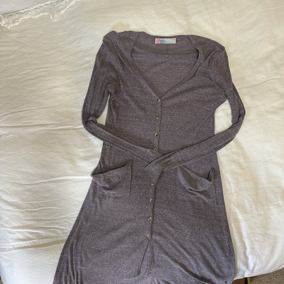 FP Beach Lavender sweater dress - Picture 1 of 4